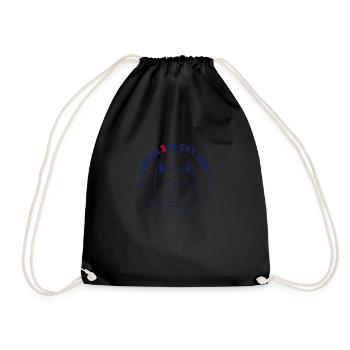 Childless Cat Lady Social Club Outfit - Drawstring Bag - black - Front