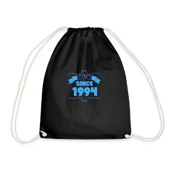 29. Geburtstag Geschenk Unglaublich seit 1994 - Turnbeutel - Schwarz - Vorne