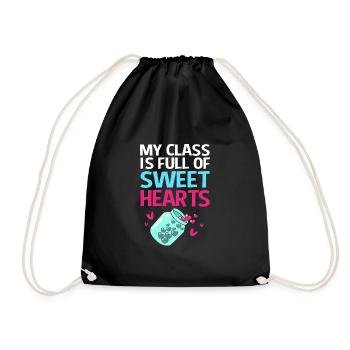 Middle School Teachers - Drawstring Bag - black - Front