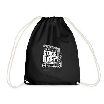 Signal Labs - Stage Right - Turnbeutel - Schwarz - Vorne