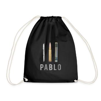 Pablo - Turnbeutel - Schwarz - Vorne