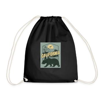 California Bear Outdoors Camping sauvage Randonnée - Sac de sport léger - noir - Devant