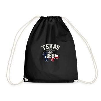 Texas BBQ - grillades - Sac de sport léger - noir - Devant