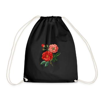 Roses Plant - Sac de sport léger - noir - Devant