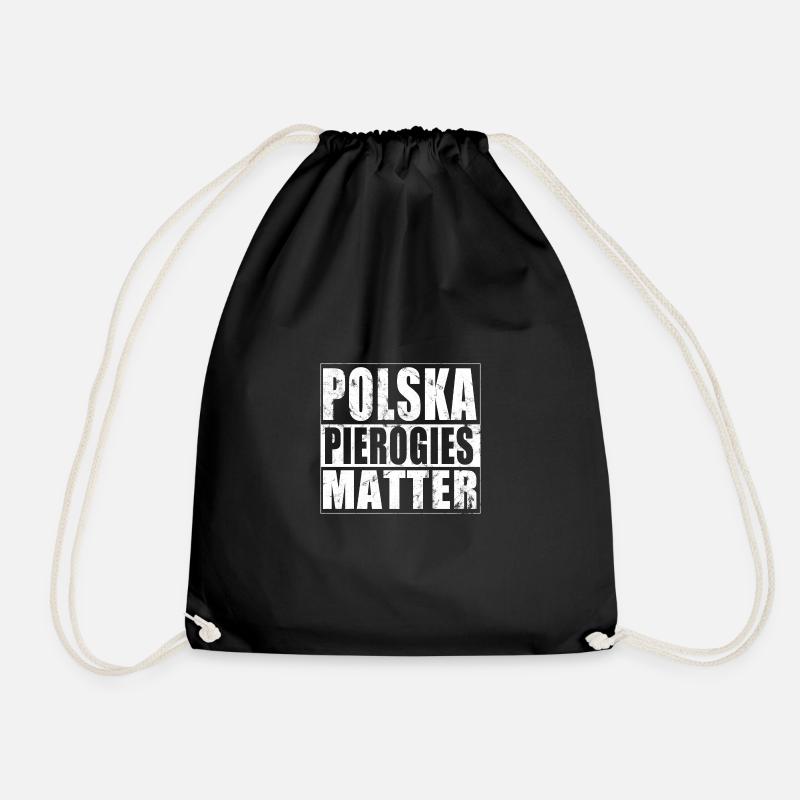 Pologne - Polsa Pierogies Matter - Sac de sport léger - noir
