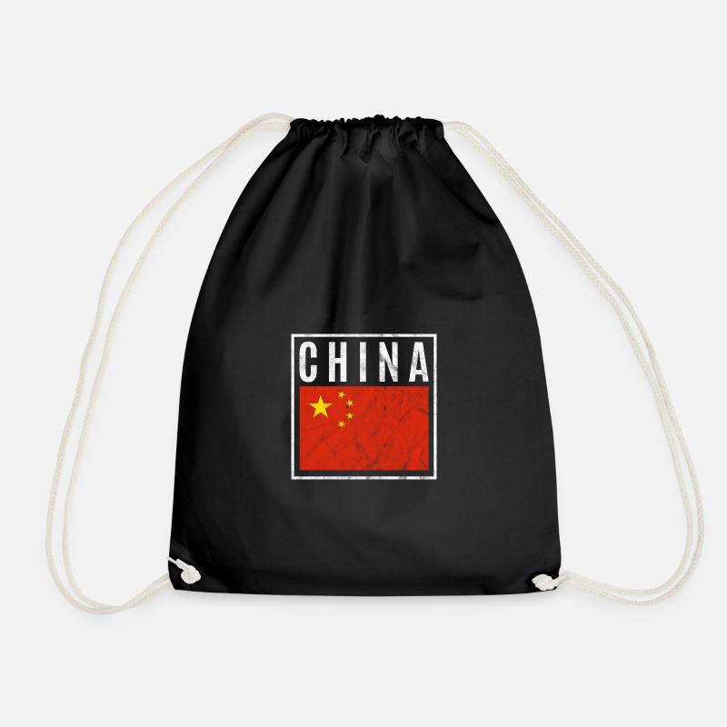 China - Turnbeutel - Schwarz