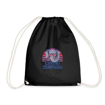 Great Britain - Drawstring Bag - black - Front