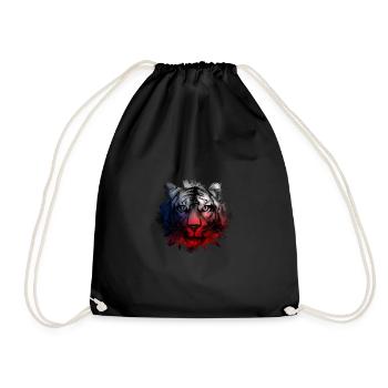 Czech Republic - Drawstring Bag - black - Front