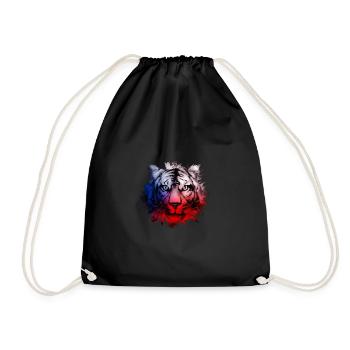 Czech Republic - Drawstring Bag - black - Front