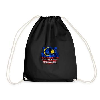 Malaisie - Sac de sport léger - noir - Devant
