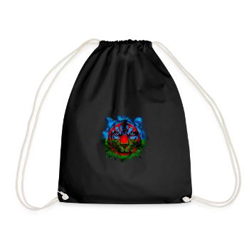 Roma - Drawstring Bag - black - Front