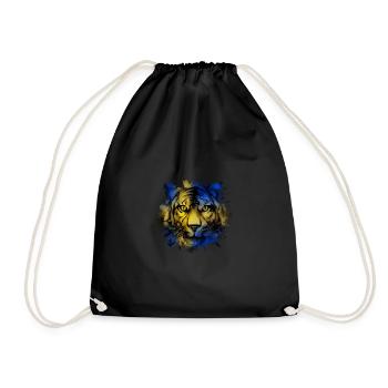 Suède - Sac de sport léger - noir - Devant