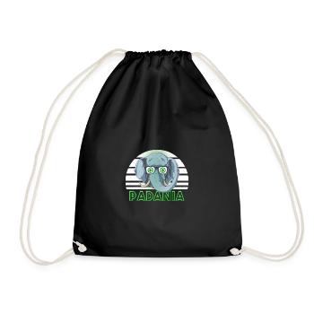 Padania - Drawstring Bag - black - Front