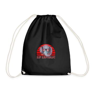 Rif Republic - Drawstring Bag - black - Front