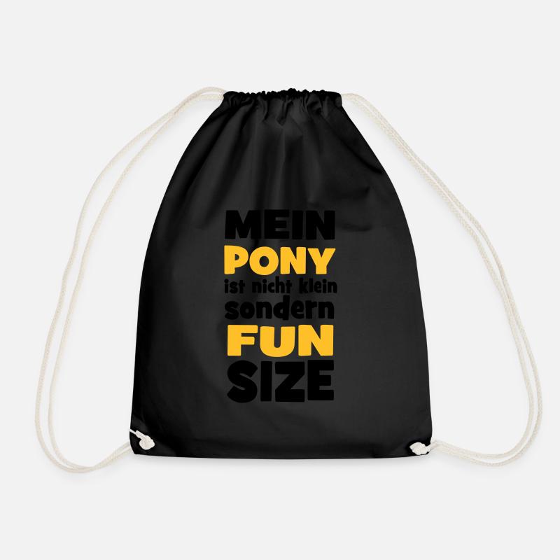 Pony - Turnbeutel - Schwarz