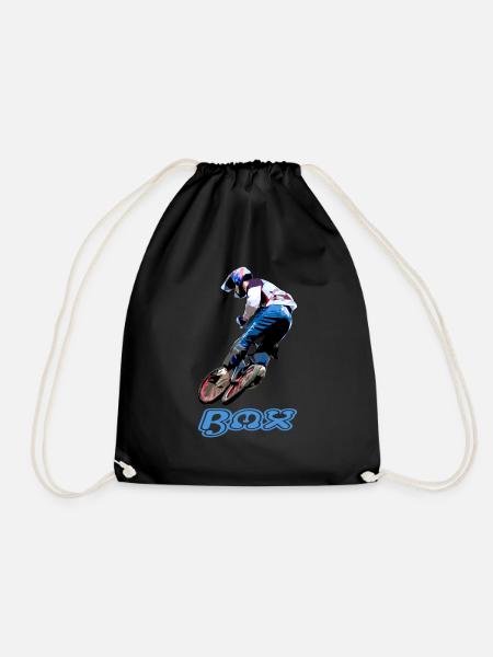 bmx race racing vtt motocross - Sac de sport léger - noir