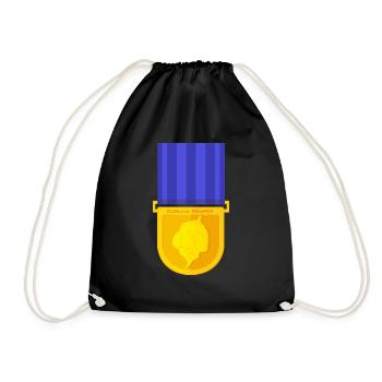 Carolina Reaper Medal - Drawstring Bag - black - Front