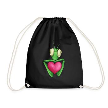 Insect collectors, insects, beetle lovers, entomologists - Drawstring Bag - black - Front
