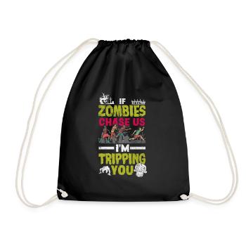 Zombie Lover Cosume for Funny Halloween - Turnbeutel - Schwarz - Vorne