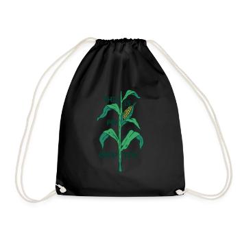 Funny Farming Quotes This Is My Crop Top Farmer - Drawstring Bag - black - Front