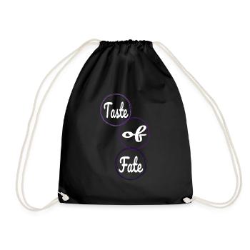 Culinary Craftsmanship Embracing Destiny - Drawstring Bag - black - Front