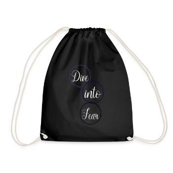 Birthday Adventure Activities Fun Quote - Drawstring Bag - black - Front