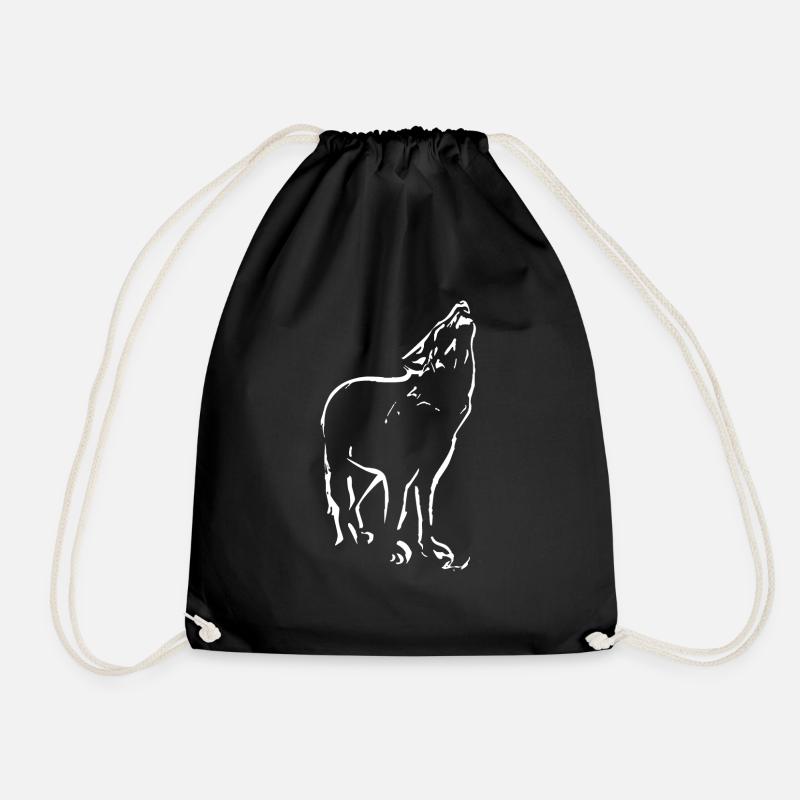 LOUP - Sac de sport léger - noir
