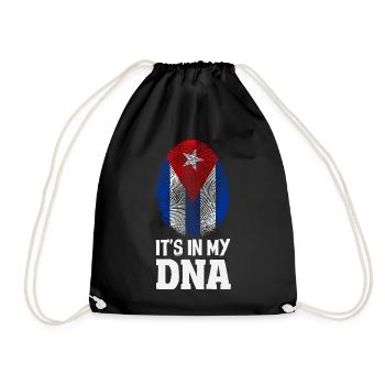 Cuba Pride & Home - Design du drapeau de Cuba - Sac de sport léger - noir - Devant