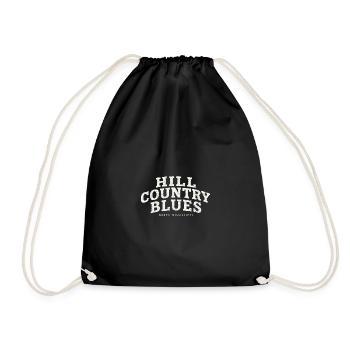 Hill Country Blues North Mississippi - Drawstring Bag - black - Front