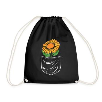 Fleuriste Fleuriste Bouquet de fleuriste - Sac de sport léger - noir - Devant