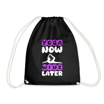 Bien-être Méditation Soins de santé - Sac de sport léger - noir - Devant
