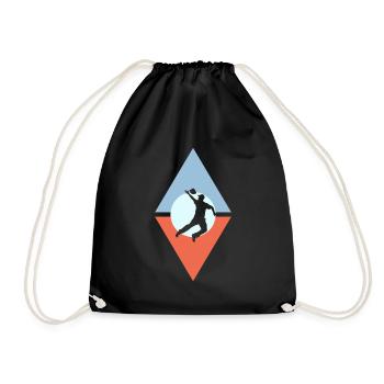 Sacs de tournoi de jeu - Sac de sport léger - noir - Devant