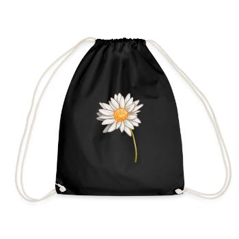 Pâquerette - Sac de sport léger - noir - Devant