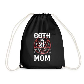 Goth Mom - Turnbeutel - Schwarz - Vorne