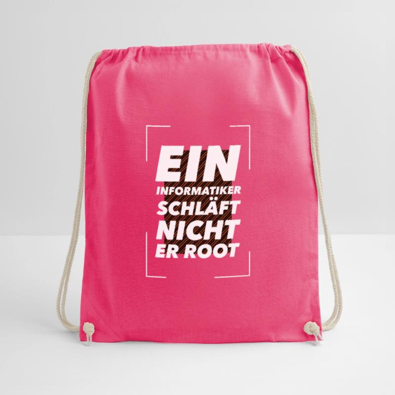 Informatiker Programmierer Admin Nerd Geschenk Turnbeutel