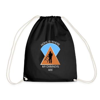 Chimney sweep chimney sweep - Drawstring Bag - black - Front