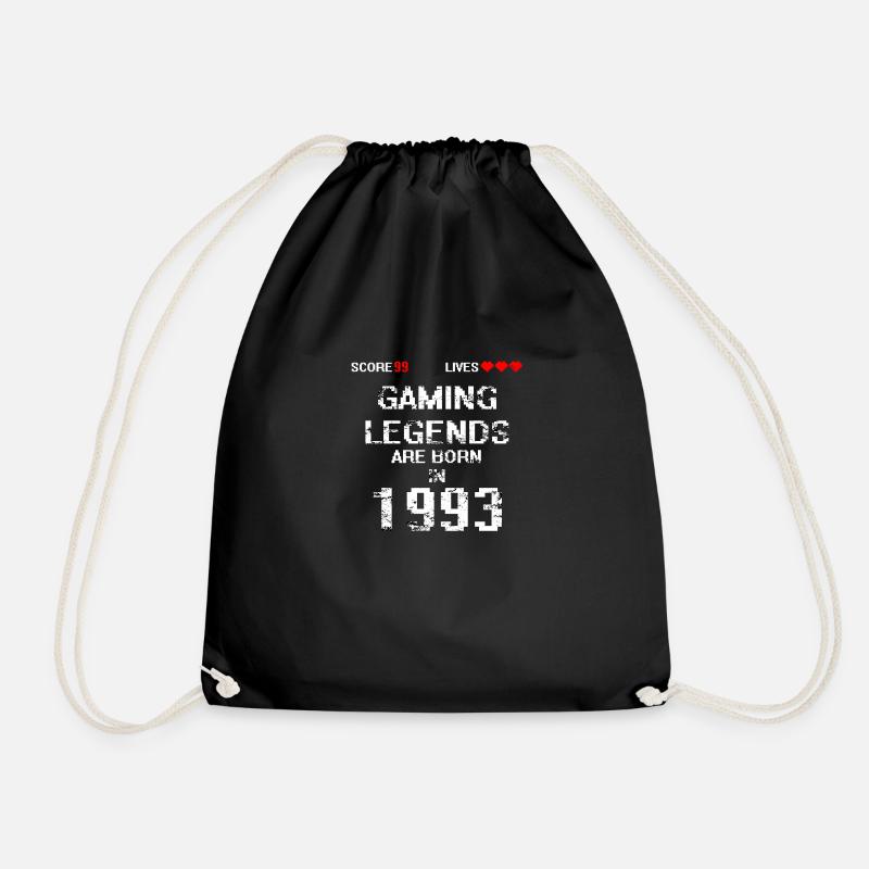 Gaming legend 1993 - Turnbeutel - Schwarz