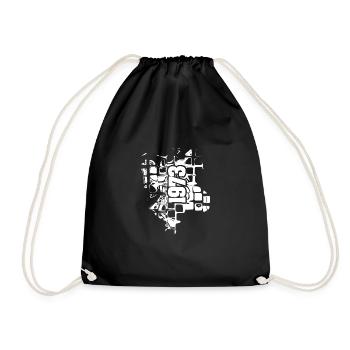 1973 - Sac de sport léger - noir - Devant