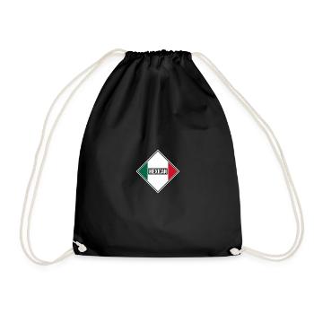 Mexican - Drawstring Bag - black - Front