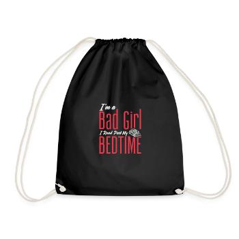 Cadeau de ver de bibliothèque amusant pour les lecteurs - Sac de sport léger - noir - Devant