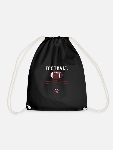 Football - Football - Turnbeutel - Schwarz