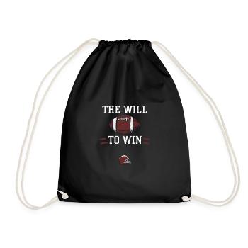 La volonté de gagner - Football - Sac de sport léger - noir - Devant