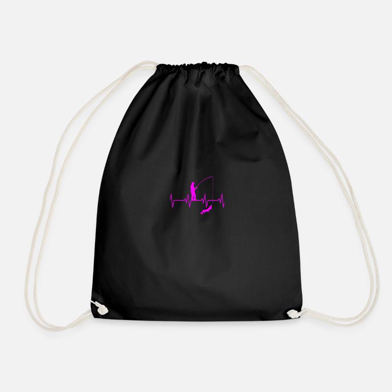Battement de cœur d’ange - Sac de sport léger - noir