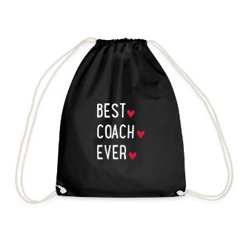 Best Coach ever - Sac de sport léger - noir - Devant