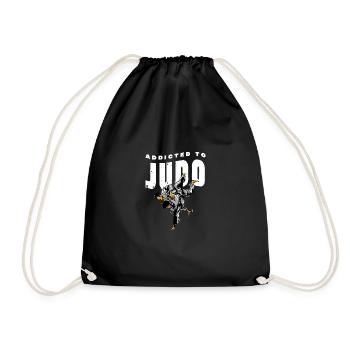Süchtig nach Judo. Judo-Enthusiast Gift - Turnbeutel - Schwarz - Vorne