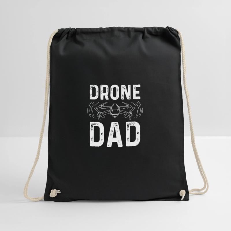 Drone Computer Expert Poison Drawstring Bag