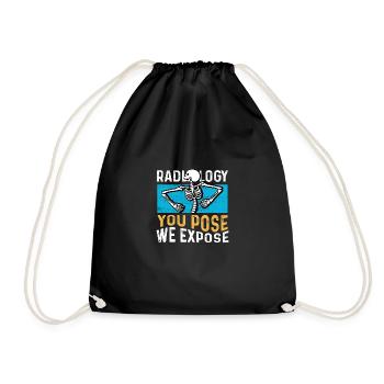 We put poison from Ob-Gynem - Drawstring Bag - black - Front