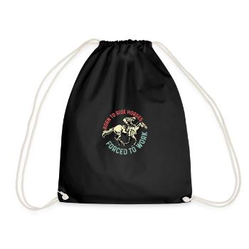 Forcé de travailler le poison de Jockey - Sac de sport léger - noir - Devant