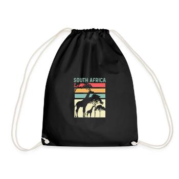 Safari Afrique Amoureux de la nature Poison - Sac de sport léger - noir - Devant