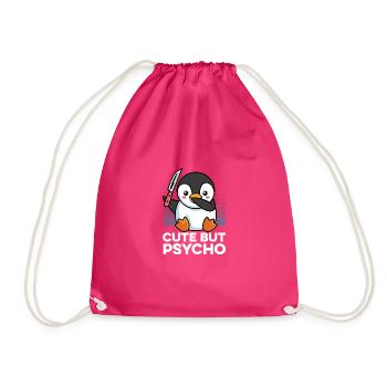Cadeau doux mais psychopathe - Sac de sport léger - fuchsia - Devant